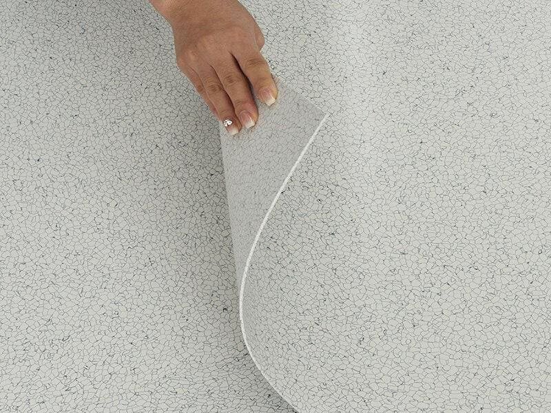 cleanroom sheet vinyl seam layout plan